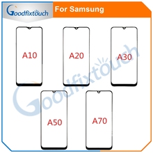 Pantalla táctil para Samsung Galaxy A10, A20, A30, A50, A70, Panel de cristal frontal LCD, lente de pantalla exterior, A30, A50, A70, 20 Uds. 2024 - compra barato