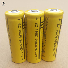 DING LI SHI JIA 6pcs 18650 3.7v 9900 High capacity mah rechargeable lithium battery flashlight 18650 Li-ion batteries 3.7 V 2024 - buy cheap