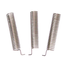 1000pcs SW433-TH32DN Nickel Plated Spring Wireless RF Antenna in 433MHz 2.15 dBi |433mhz antenna|helical antenna|spring antenna 2024 - buy cheap
