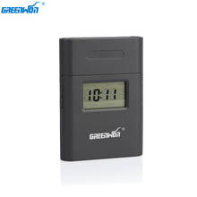 GREENWON Free Shipping Patent Alkohol tester AT-838 Police Digital Breath Alcohol Tester with 360 degree rotating mouthpieces 2024 - купить недорого