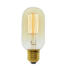 Handmade Edison Lamps Carbon Filament Clear Glass's Edison Retro Vintage Incandescent Bulb 40W/60W 220V E27 T45 2024 - buy cheap