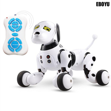 EBOYU 9007A Updated 2.4G Wireless RC Dog Remote Control Smart Dog Electronic Pet Educational Intelligent RC Robot Dog Toy Gift 2024 - buy cheap
