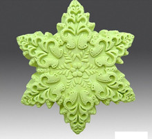 Силиконовая форма для мыла в виде снежинок, 3d силиконовая форма «сделай сам» ручной работы, S345 2024 - купить недорого