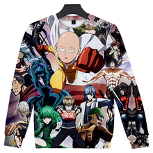 One Punch Man Season 2 3D Printed pop O-Neck Sweatshirts Women/Men Long Sleeve Sweatshirt 2019 Casual Trendy Streetwear Clothes 2024 - buy cheap