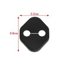 Car Door Lock Cover Protection For KIA RIO K2 Soul Hyundai Solaris Verna 2024 - buy cheap