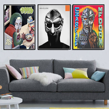 Poster Prints Madvillain MF Doom Madlib Hip Hop Rap Music Album Star Art Canvas Painting Wall Pictures Living Room Home Decor 2024 - buy cheap