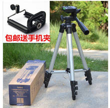 2NI1 Phone Holder Stand + WT3110A Tripod With 3-Way HeadTripod for D7100 D90 D3100 DSLR NEX-5N 650D 70D 600D WT-3110A 2024 - buy cheap