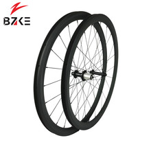 BZKE carbon wheels 700C super light carbon road bike wheelset 38 50mm deep powerway R13 hubs UD 3K matt finish basalt braking 2024 - buy cheap