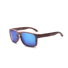 2018 New Sunglasses Men Women Sports Eyewear Rivets Wood Grain Fashion Vintage Sunglasses Goggles Outdoor driving UV400 2024 - buy cheap