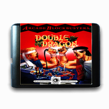 Arcade Blockbusters Double Dragon for 16 bit Sega MD Game Card for Mega Drive for Genesis Video Game Console PAL USA JAP 2024 - buy cheap