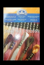 New DMC Embroidery Floss thread Color Chart / Cross Stitch Thread Color Chart / Map Book 2024 - buy cheap