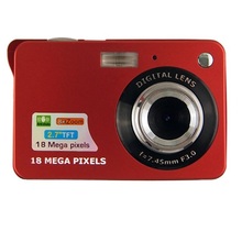 Цифровая видеокамера 18 МП с 8-кратным увеличением, 2,7 дюйма, HD DV 720P, видеокамера с защитой от тряски, фотокамера, подарок для детей 2024 - купить недорого