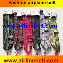 Hebilla de avión aéreo para hombre y mujer, cinturón de moda con logotipo impreso, nuevo producto, Envío Gratis 2024 - compra barato