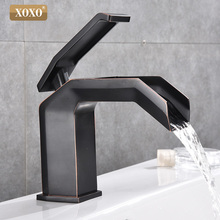 XOXO Bathroom Basin Faucet Brass Material Bathroom Basin Deck Mounted Mixer Tap Hot and Cold Crane Sink Faucet tap 21065 2024 - buy cheap