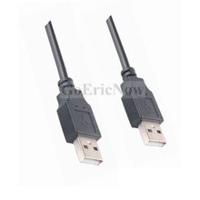 10 Uds. USB 2,0 macho a macho, Conector de fuente de alimentación de datos, Cable de extensión, adaptador (0,3 m, 0,5 m,1m, 1,5 m) 2024 - compra barato