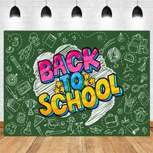 BEIPOTO Back to School  Backdrop for Children school students Photography Background Photo Booth Props Vinyl Party Banner B209 2024 - buy cheap