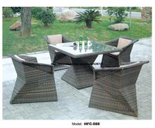 Creative Diamond Shaped Table Chair Set Modern Design Rattan Garden Set Leisure Balcony Hotel Garden Holiday Outdoor Furniture 2024 - buy cheap