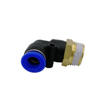 PL8-03 Pneumatic Connector Fitting 8mm OD Air Hose Tube Push in 3/8" Male Thread L Shape Gas Quick Joint Fittings 2024 - buy cheap
