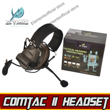 Z-TAC Tactical Comtac II Headset Z-tactical Softair Airsoft Gun ipsc Kenwood PTT Hunting Arsoft Headphone Earphone For Shooting 2024 - buy cheap