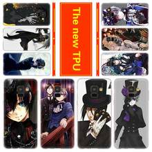 Phone for Samsung Galaxy J6 J4 Plus J8 J3 J7 2018 J5 J3 j7 2017 2016 j6 Prime Cover Case Black Butler Kuroshitsuji 2024 - buy cheap