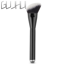 GUJHUI Angled Top Blush Makeup Brush Blusher Contour Cheek Shadow Powder Foundation Cream Blending Soft Hair Cosmetic Tool 2024 - buy cheap