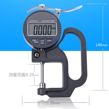 Micrômetro digital, medidor de espessura, 0.001mm, para instrumentos de medição de largura, 0-25mm 2024 - compre barato