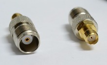 10 pcs Coaxial conversor Adaptador TNC fêmea para jack fêmea SMA jack conector porca de acoplamento 2024 - compre barato