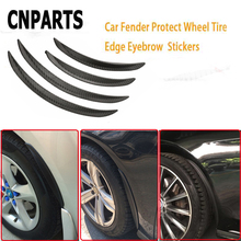 CNPARTS 25cm Car Fender Wheel Eyebrow Lip Arch Strip Stickers For Ford Focus 2 3 Fiesta Mondeo Ranger Kuga Seat Leon Ibiza Lexus 2024 - buy cheap
