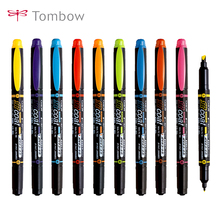TOMBOW маркеры 5/10 цветов, маркер с двойной головкой, двойной маркер, набросок рисунок, дизайнерские японские товары для рукоделия 2024 - купить недорого