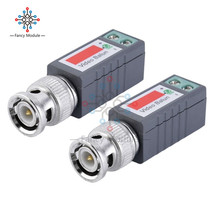 1Pair (2Pcs) CCTV Passive Video Balun UTP Transivers BNC CAT5 CABLE CONNECTORS 2024 - buy cheap