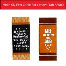 Cable flexible de tarjeta Sim y Micro SD para Lenovo IdeaTab S6000, conector de tarjeta de memoria, reemplazo de Cable flexible 2024 - compra barato