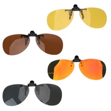 Leepee unisex óculos de sol polarizados anti-uva uvb lente de visão noturna óculos de sol acessórios interiores do carro 2024 - compre barato