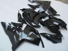 Kit de carenagem de plástico abs de alta qualidade, para kawasaki zx10r 2004 2005, ninja visual 04 05, conjunto de carenagens preto brilhante yv46 2024 - compre barato