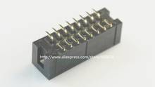 1000 Pcs SMT 2.54mm 2x8 Pin 16 P shrouded Box header IDC Socket straight Male 2 rows 2.54 SMD PCB reflow solder 2024 - buy cheap