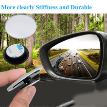 New 360 Degree Car Rearview Mirrors Auto site Wide Angle Round Convex Blind Spot mirror Universal Driving parking safety 2024 - buy cheap