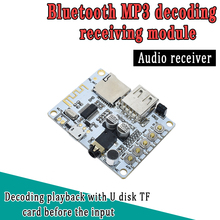 Bluetooth аудио приемник Bluetooth MP3 декодирование USB TF карта плата декодирование трансляция выходной уровень перед воспроизведением 2024 - купить недорого