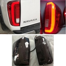 CITYCARAUTO REAR LED TAIL LIGHTS BACK LAMPS FIT FOR NISSAN NAVARA NP300 2015-2018 WITH LED PARKING REVERSE TURN SIGNAL LIGHTS 2024 - buy cheap