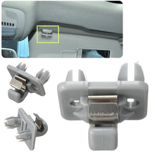 JX-LCLYL Car Interior Grey Sun Visor Clip Holder Hook for A1-A5 Q3 Q5 TT Roadster New 2024 - buy cheap