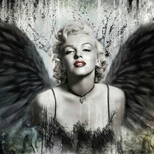 GLymg Embroidery Handicrafts 5d Diamond Painting Needlework Diy Diamond Painting Marilyn Monroe Wall Arts Decor 2024 - buy cheap