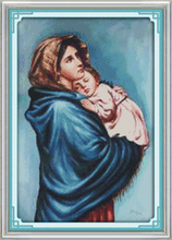 The Virgin Mary (3) cross stitch kit people 18ct 14ct 11ct count print canvas stitches embroidery DIY handmade needlework 2024 - buy cheap