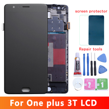 Oneplus 3T LCD Display Touch Screen 100% New FHD 5.5" Digitizer Assembly Replacement Accessory For One plus A3010 A3000 3 three 2024 - buy cheap
