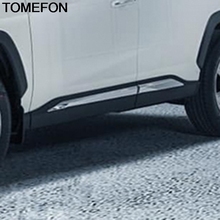 Tomefon-moldura para toyota rav4 adventure 2019 2020, acessório adesivo automotivo, faixa moldável, para porta lateral 2024 - compre barato