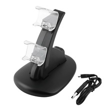 Dual Base Charging Dock Cradle Stand Holder for Sony Playstation 4 dualshock 4 PS4 ps4 Wireless Controller Gamepad Joypad 2024 - buy cheap