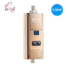 Calentador de agua eléctrico sin depósito instantáneo para uso en el hogar, grifo de calefacción, ducha, calentador de baño, entrada de agua inferior, calentador de agua de 220 V/50 HZ 2024 - compra barato