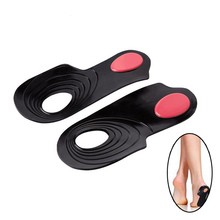 1 par de palmilhas de massagem, mulheres e homens, pronação de correção x/o, tipo pés, suporte de arco, palmilhas,-35 2024 - compre barato