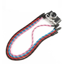 Nylon colorful rope Camera Shoulder Neck Strap Belt for Mirrorless Digital Leica Canon Fuji Nikon Olympus Pentax Sony Camera 2024 - buy cheap