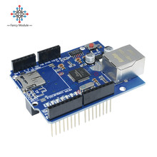 Сетевая плата для Ethernet-экрана W5100 R3 UNO Mega 2560 1280 328, 1 шт., макетная плата для Arduino Micro SD карты TCP 2024 - купить недорого