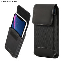 Универсальный зажим для ремня CHEZVOUS, 4,7-6,5 дюйма, поясная сумка для iPhone X 7 8 6 plus xr xs max, чехол-кобура для Samsung s9 S8 2022 - купить недорого