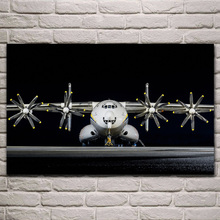 an 22 Antuy Antonov heavy transport aircraft posters on the wall picture home living room decoration for bedroom KH734 2024 - buy cheap