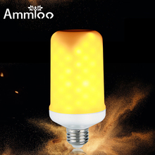 Creative 3 modes+Gravity Sensor Flame Lights E27 85-265V LED Flame Effect Fire Light Bulb SMD Flickering Emulation Decor Lamp 2024 - buy cheap
